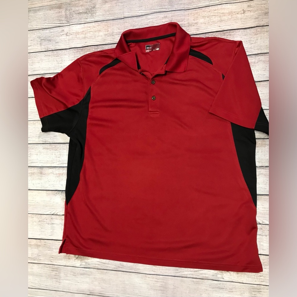 Men's 2xl Red Polo Shirt